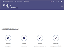 Tablet Screenshot of carlosjimenez.info